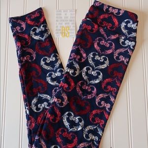 Lularoe valentine OS leggings